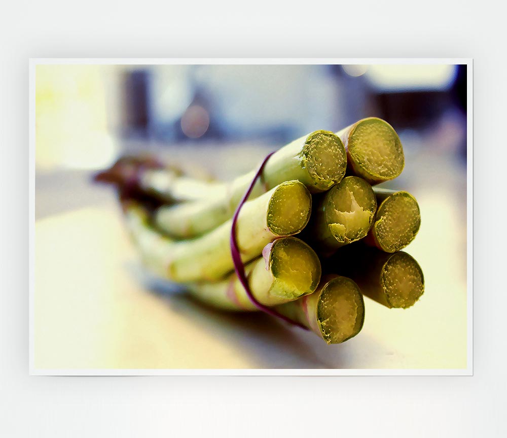 Asparagus 2 Print Poster Wall Art