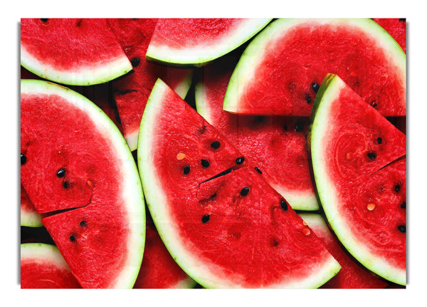 Sliced Watermelon