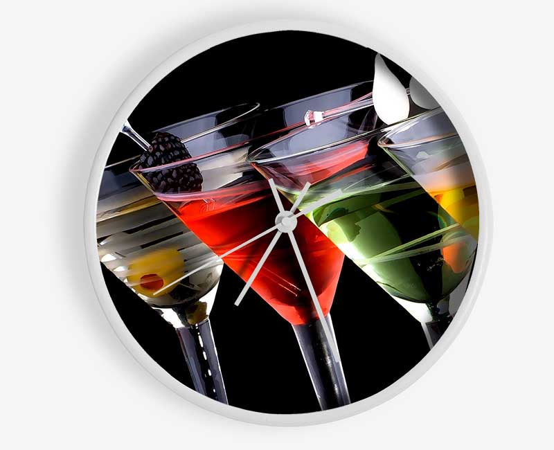 Drinks Anyone Clock - Wallart-Direct UK