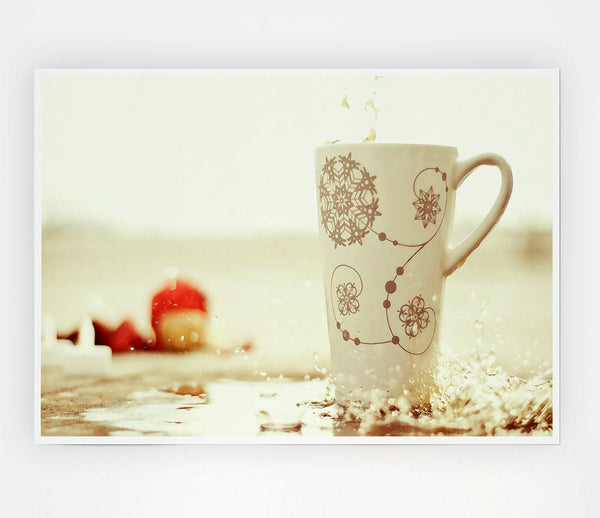 Tea Mug Print Poster Wall Art