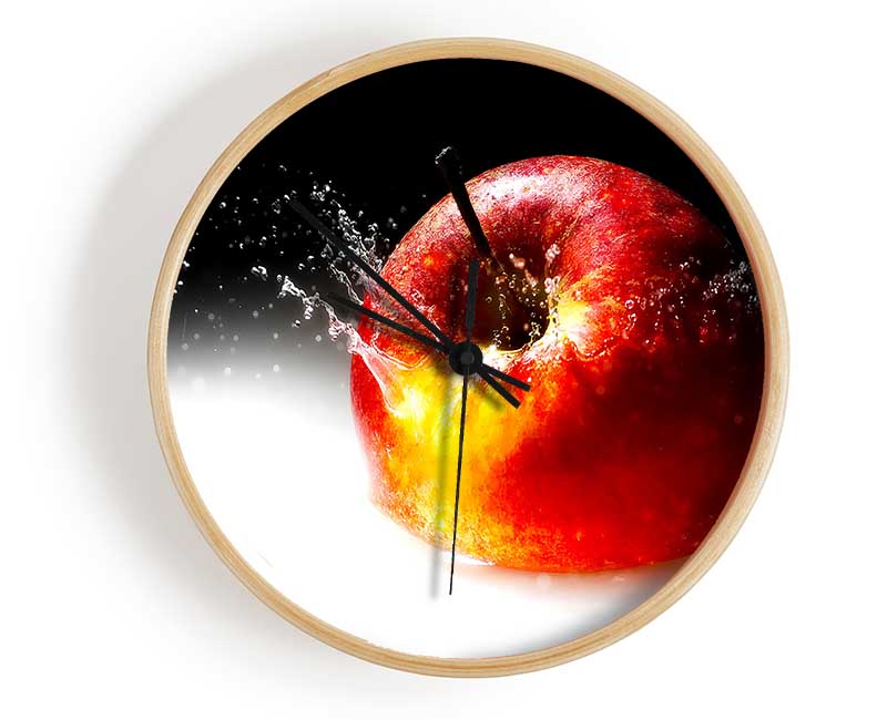 Fallen Apple Clock - Wallart-Direct UK