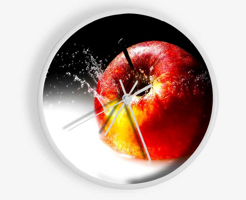 Fallen Apple Clock - Wallart-Direct UK