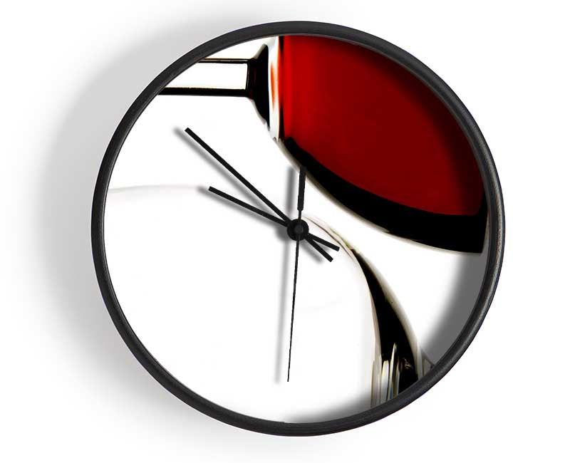 Half Full Or Half Empty Clock - Wallart-Direct UK