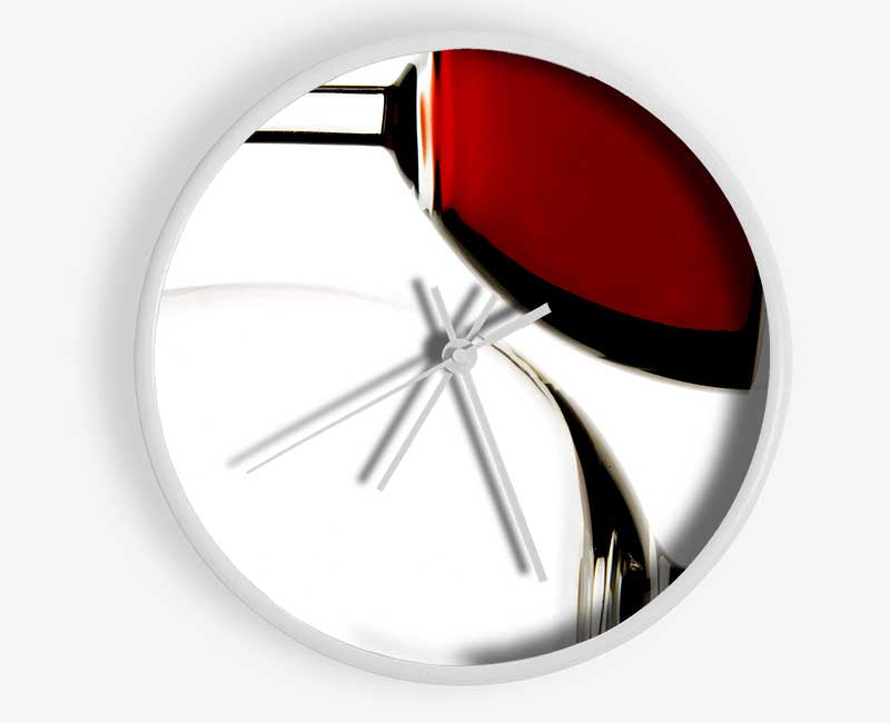 Half Full Or Half Empty Clock - Wallart-Direct UK