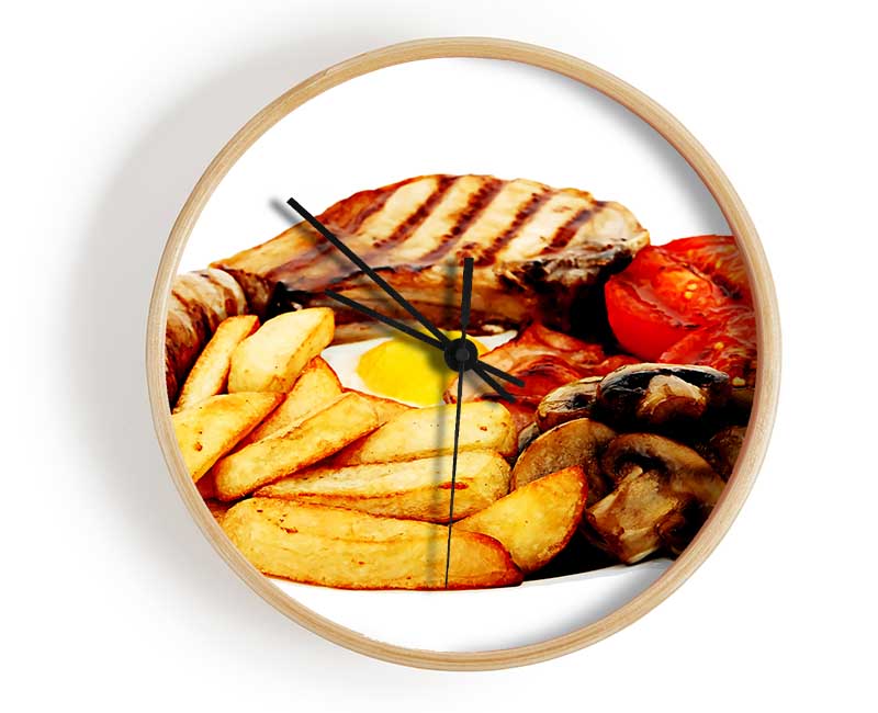 Breakfast Clock - Wallart-Direct UK