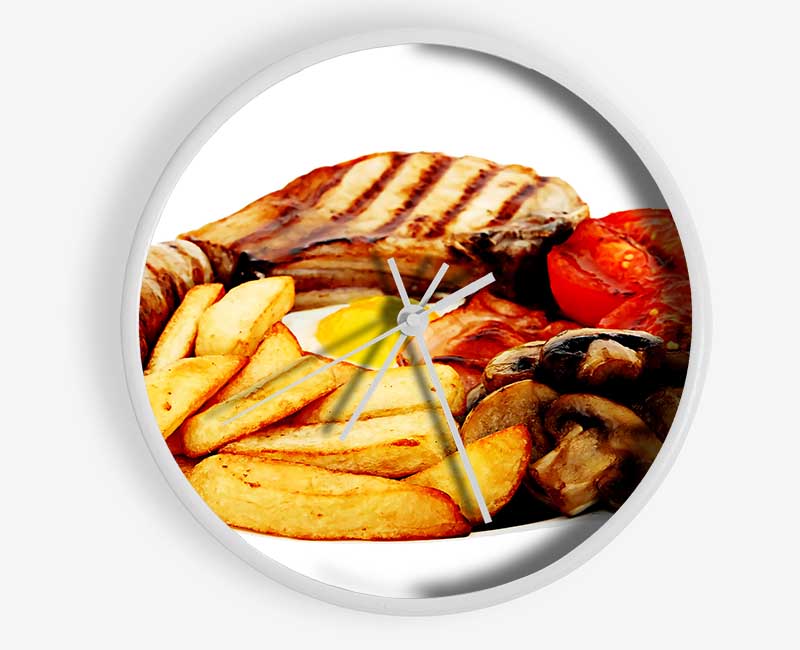 Breakfast Clock - Wallart-Direct UK