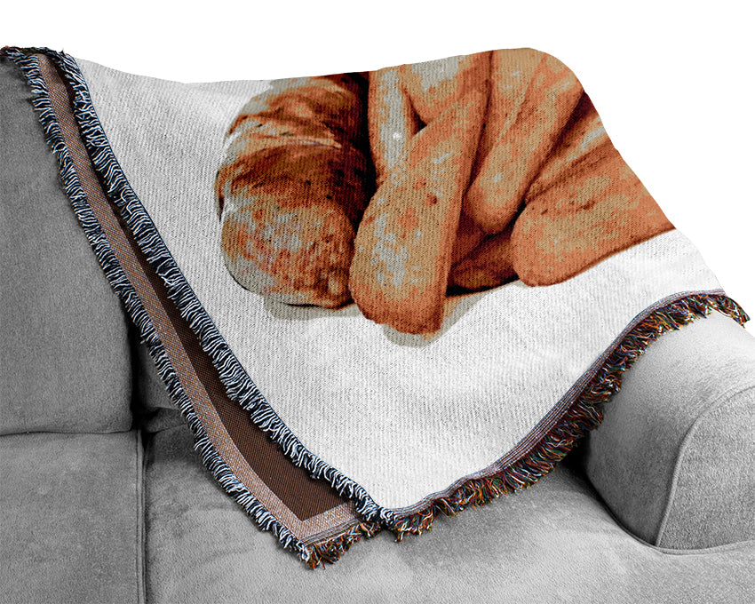 Breakfast Woven Blanket