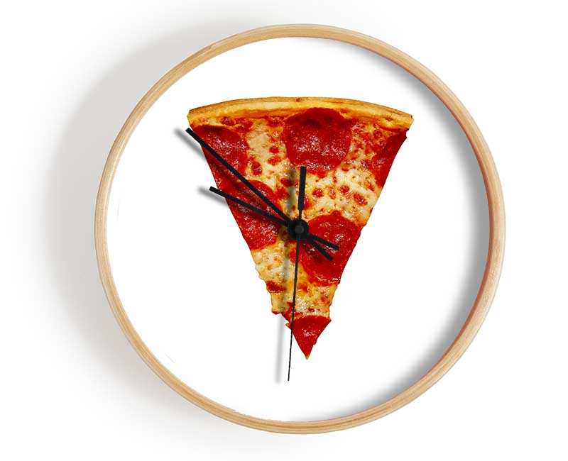 Pizza Slice Clock - Wallart-Direct UK