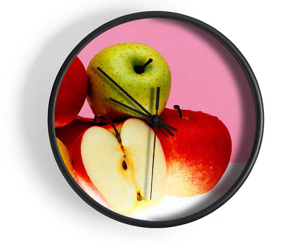 Apple Surprise Clock - Wallart-Direct UK