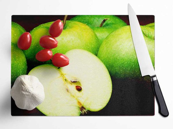 Granny Smiths Glass Chopping Board