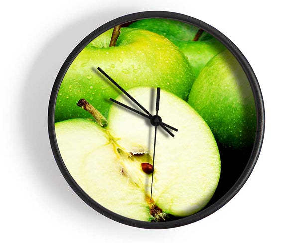 Granny Smiths Clock - Wallart-Direct UK