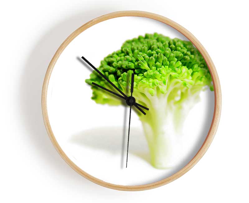 Brocolli Stem Clock - Wallart-Direct UK