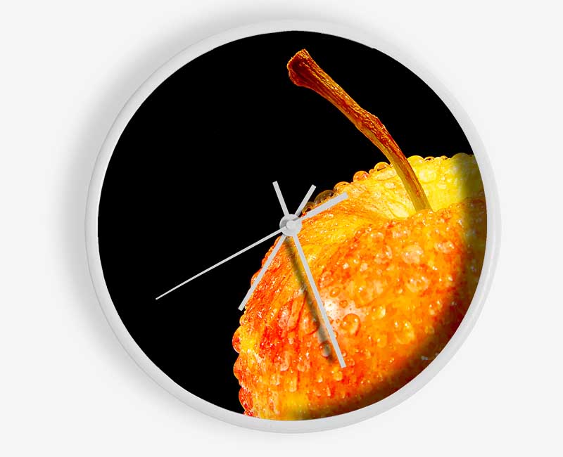 Red Delicious Apple Clock - Wallart-Direct UK