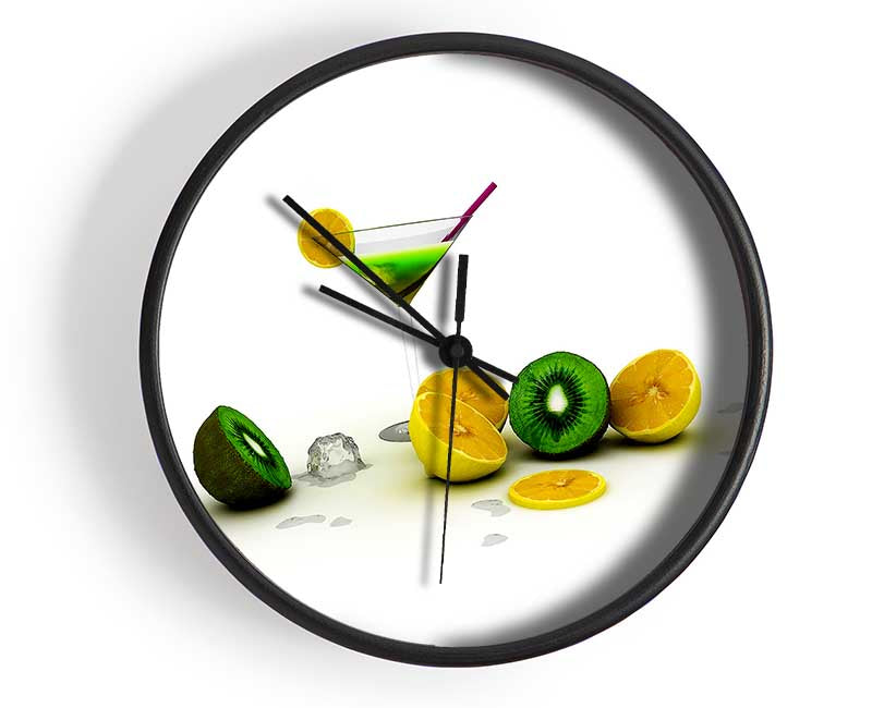 Martini Delight Clock - Wallart-Direct UK