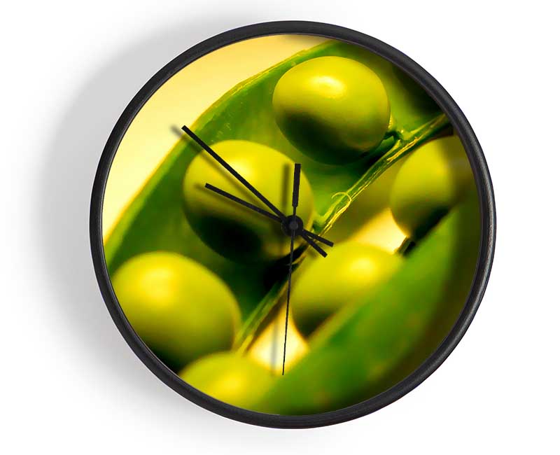 Pea Pod Clock - Wallart-Direct UK