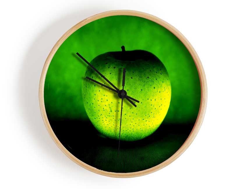 The Glowing Apple Clock - Wallart-Direct UK