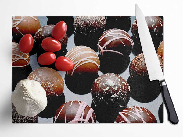 Chocolate Heaven Surprise Glass Chopping Board