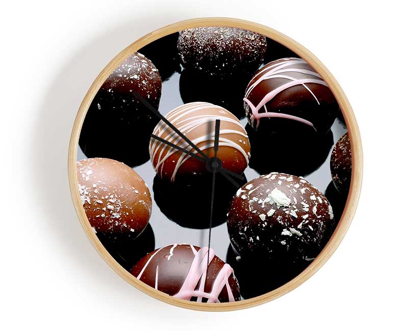 Chocolate Heaven Surprise Clock - Wallart-Direct UK