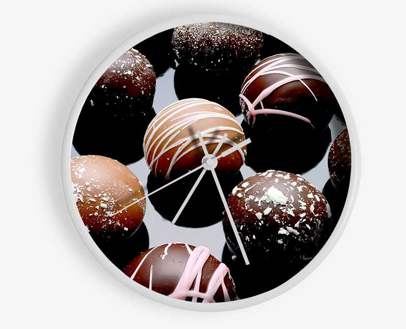 Chocolate Heaven Surprise Clock - Wallart-Direct UK