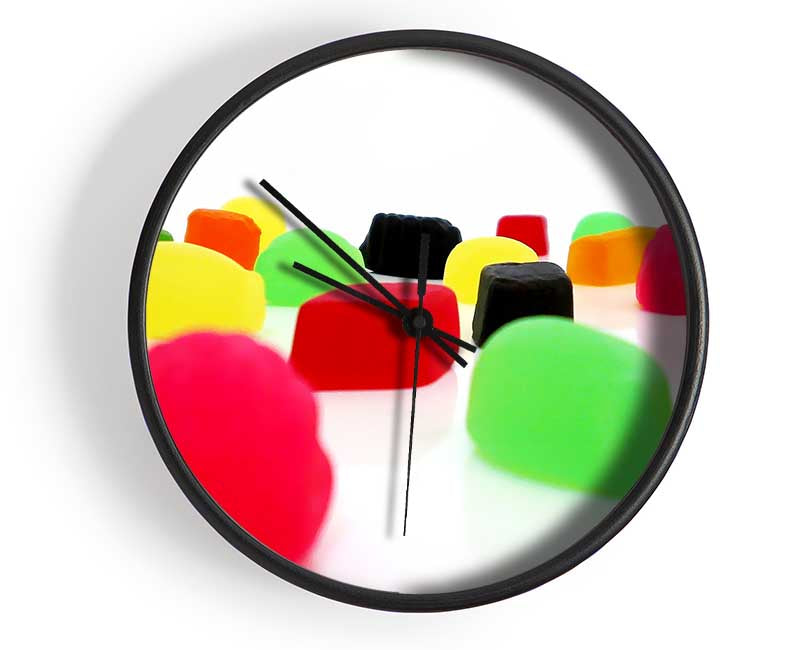 Juicy Winegums Clock - Wallart-Direct UK