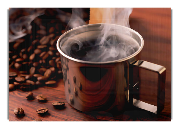 Steaming Hot Coffee