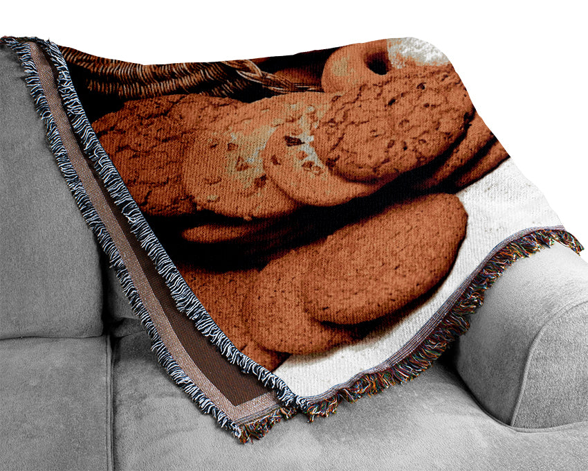 Donuts And Cookies Woven Blanket