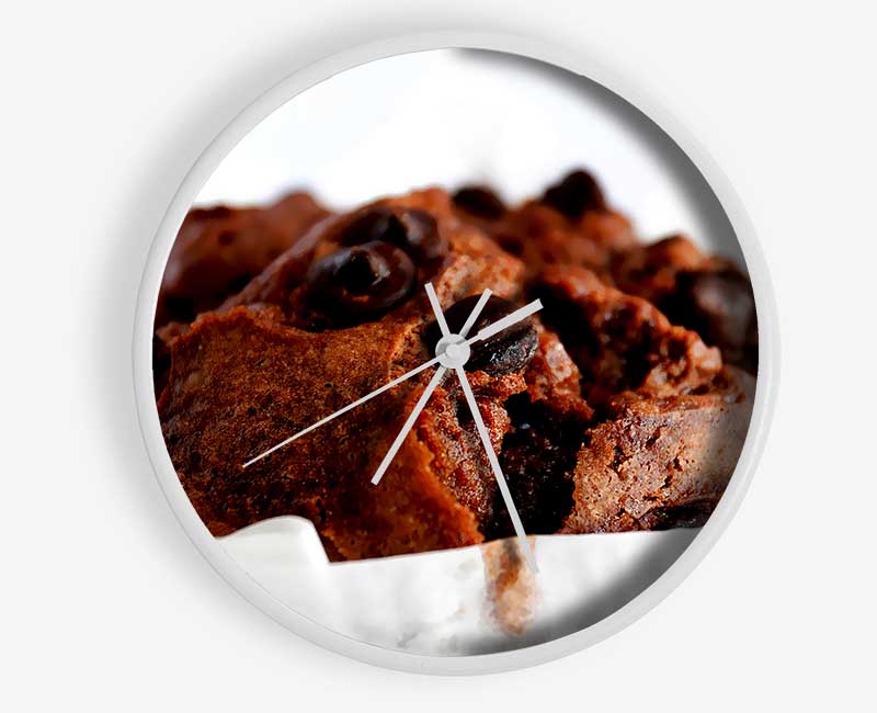 Chocolate Chip Muffin Clock - Wallart-Direct UK