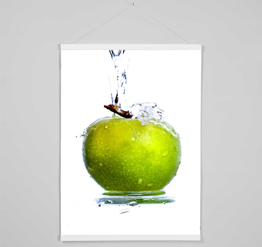 Apple Waterfall Hanging Poster - Wallart-Direct UK