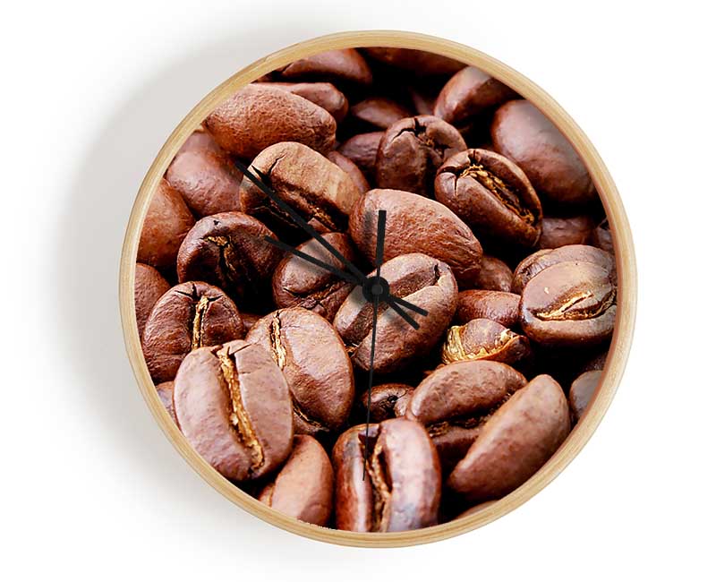 Coffee Beans Clock - Wallart-Direct UK