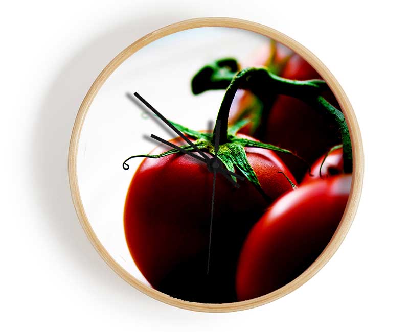 Tomato Stalk Clock - Wallart-Direct UK