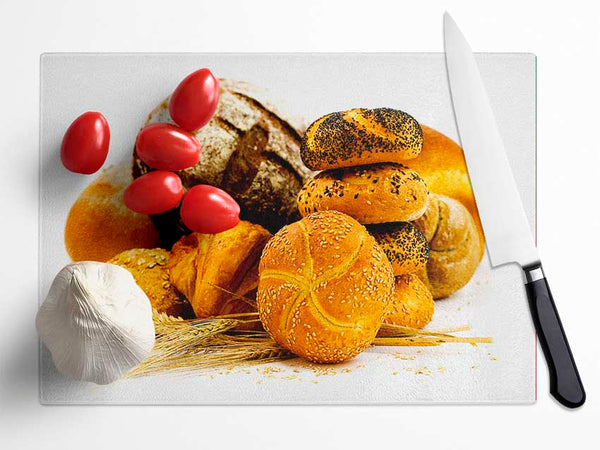 Bread Choice Glass Chopping Board