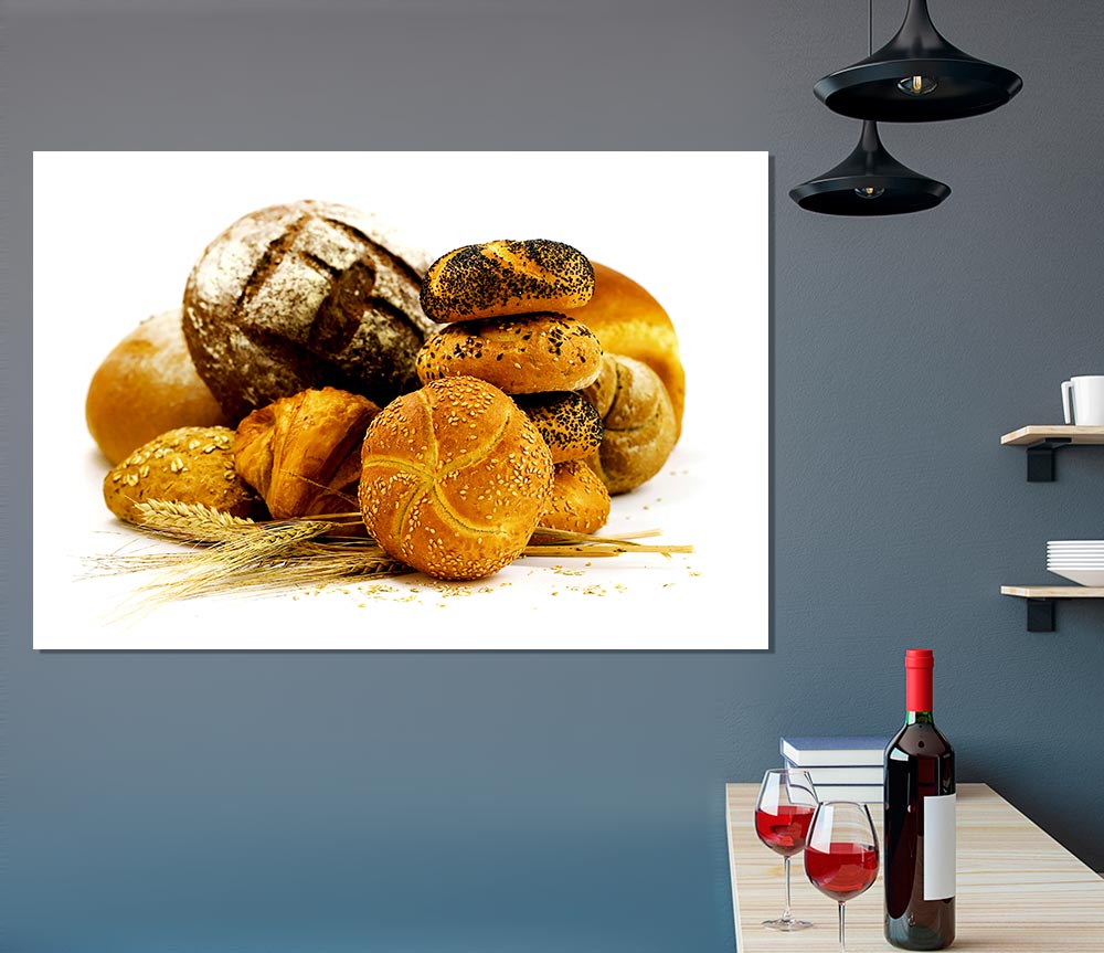 Bread Choice Print Poster Wall Art