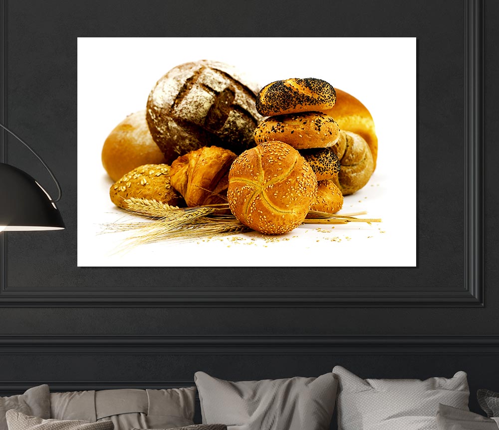 Bread Choice Print Poster Wall Art