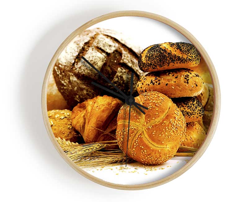 Bread Choice Clock - Wallart-Direct UK