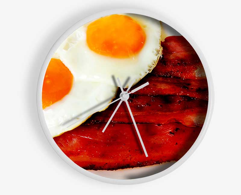 Eggs And Bacon Clock - Wallart-Direct UK