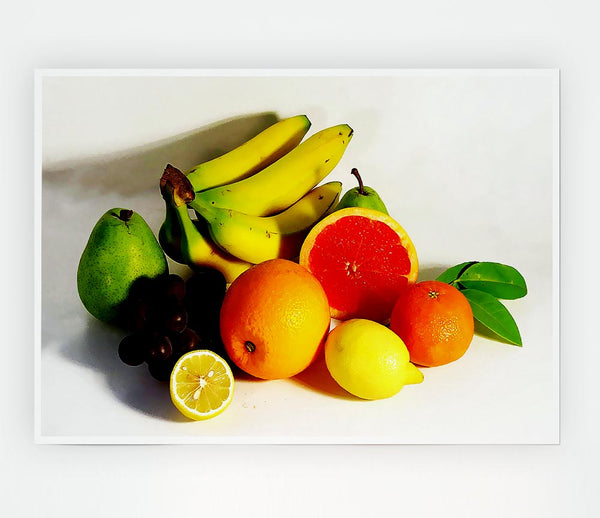 Fruit Harvest Print Poster Wall Art