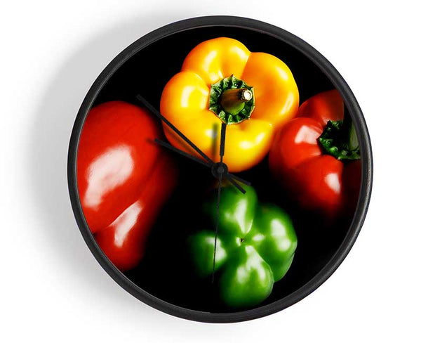 Pepper Kitchen Clock - Wallart-Direct UK