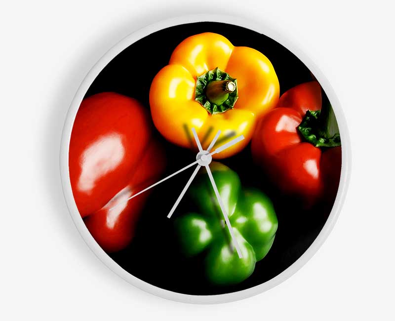 Pepper Kitchen Clock - Wallart-Direct UK