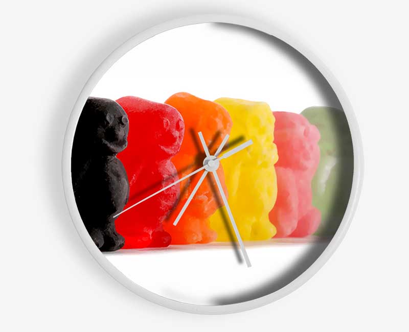 Jelly Baby Smiles Clock - Wallart-Direct UK