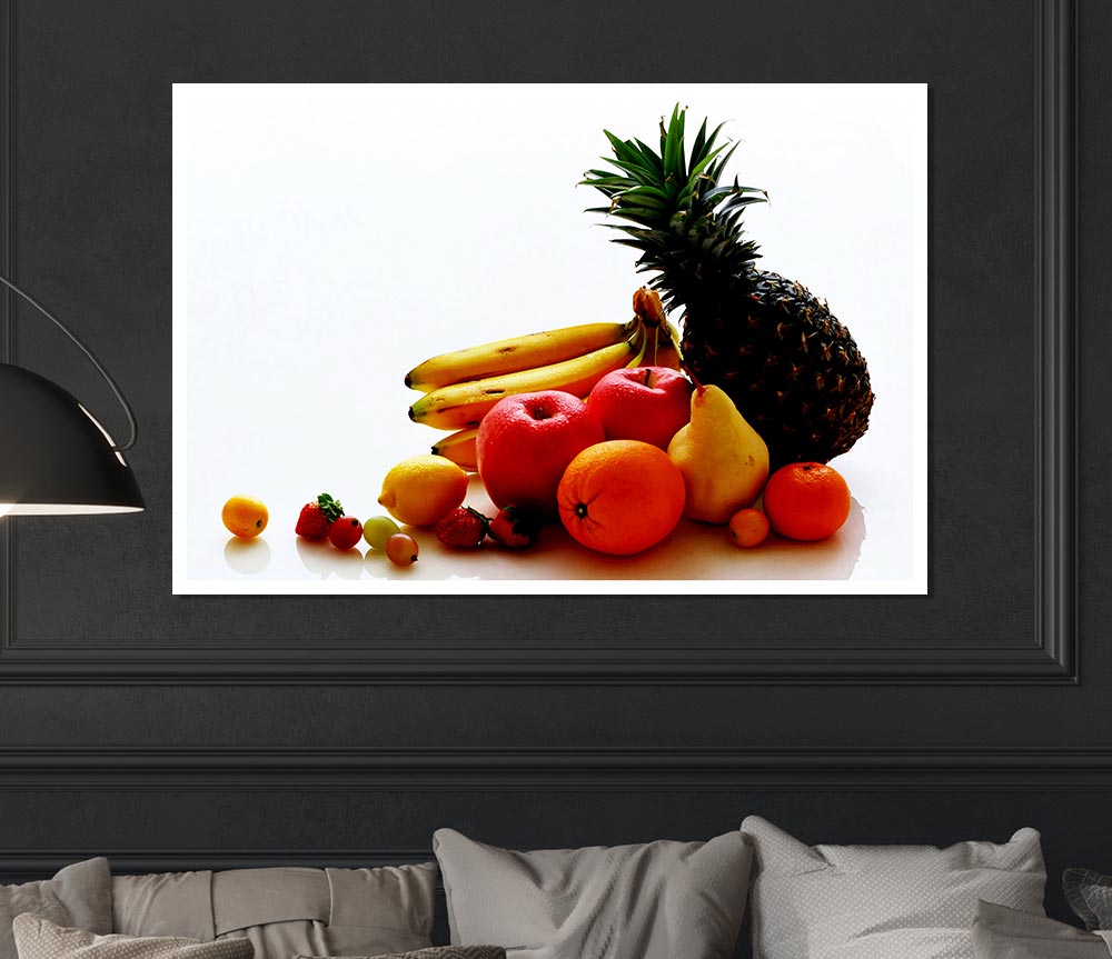 Fruit Medley Print Poster Wall Art