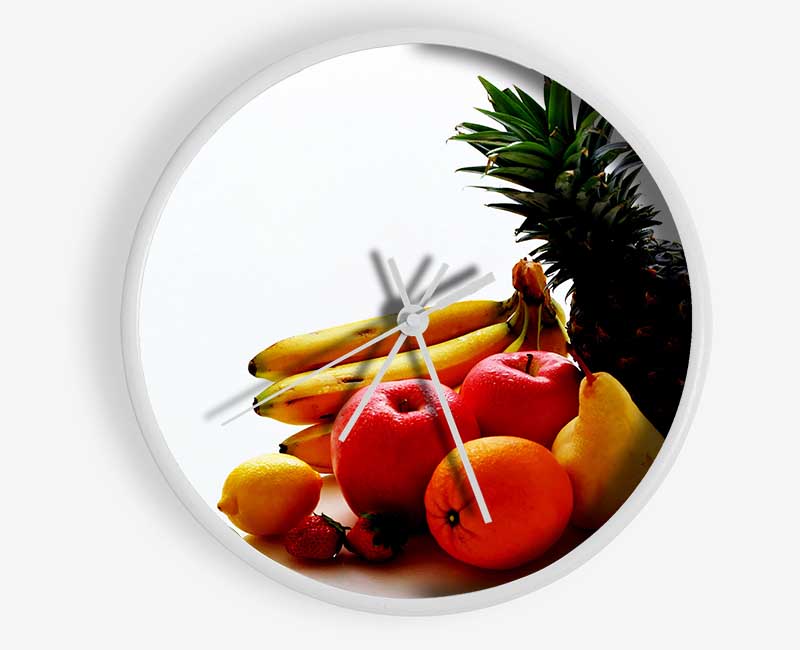 Fruit Medley Clock - Wallart-Direct UK