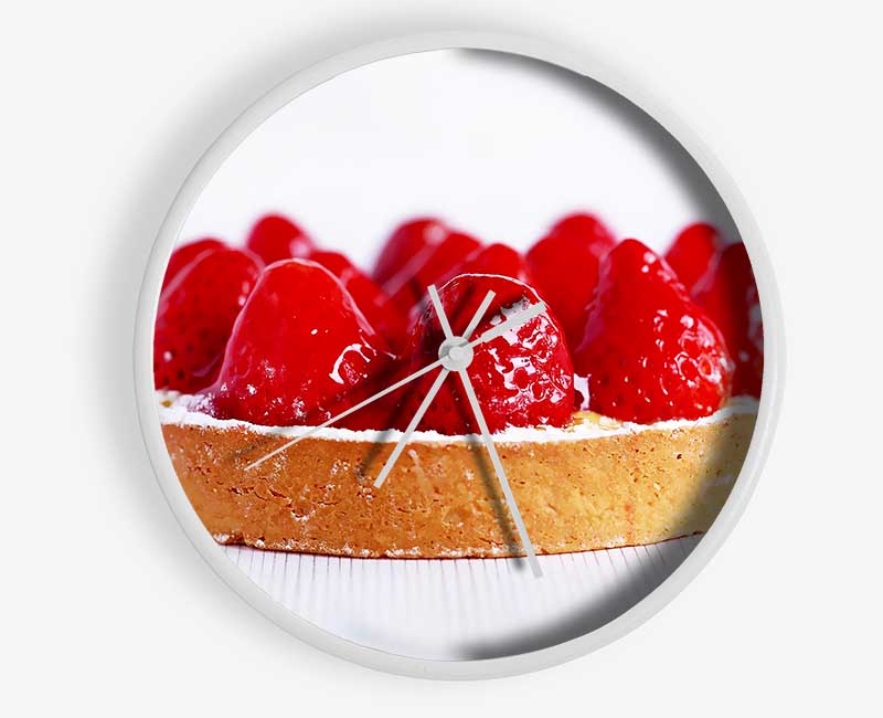 Strawberry Tart Clock - Wallart-Direct UK