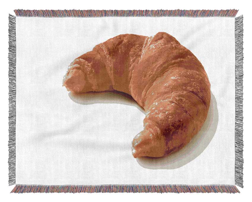 Croissant Delight Woven Blanket