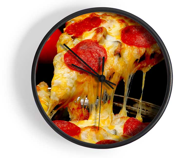 Pizza Heaven Clock - Wallart-Direct UK