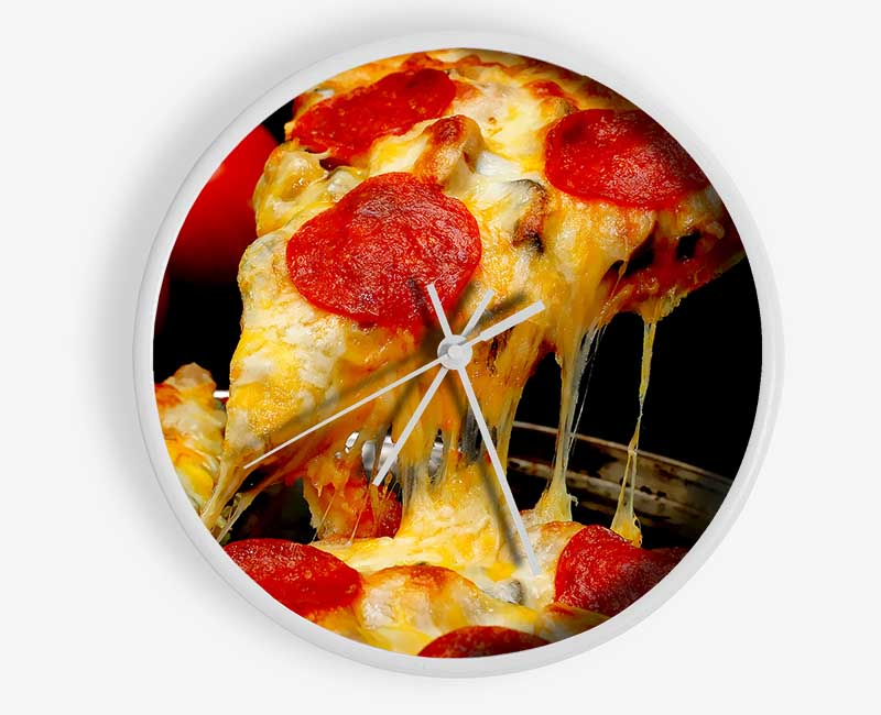 Pizza Heaven Clock - Wallart-Direct UK