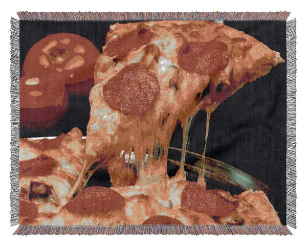 Pizza Heaven Woven Blanket