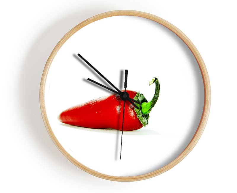 Hot Pepper Clock - Wallart-Direct UK