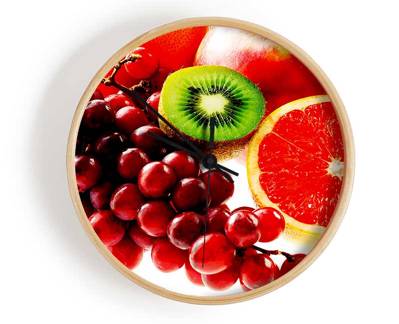 Fruit Infusion Clock - Wallart-Direct UK