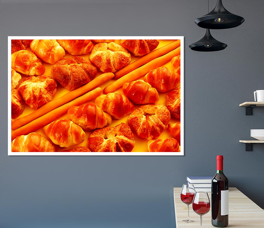 Bakery Selection Print Poster Wall Art