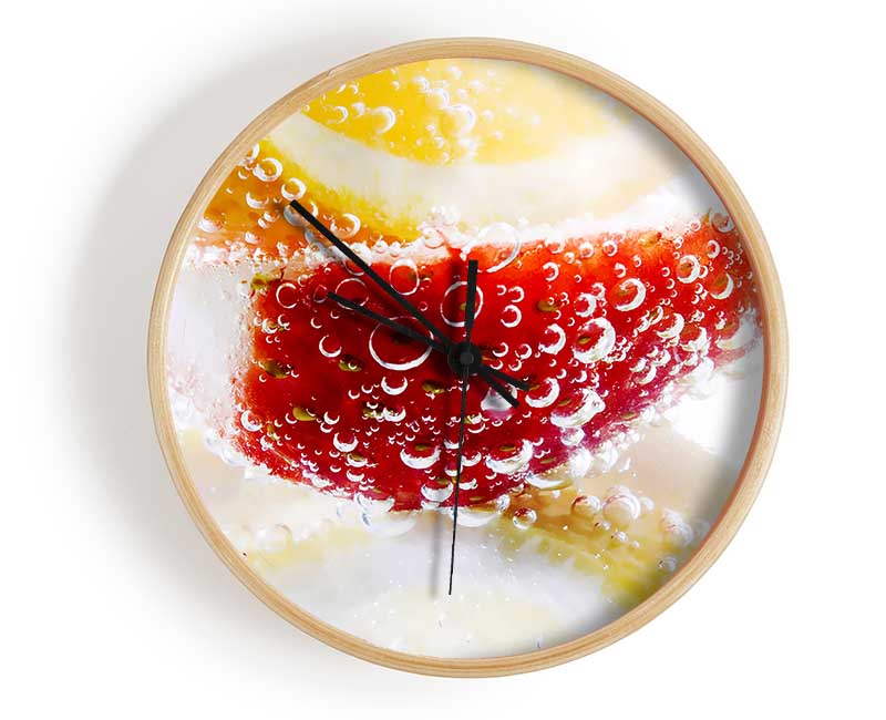 Fruit Fizz Clock - Wallart-Direct UK